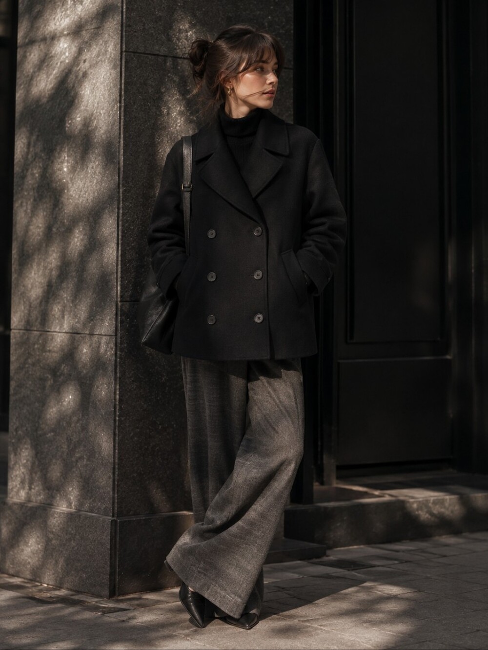 ZARA‎ PREMIUM NWOT Women’s MANTECO WOOL Blend Coat Oversized 2199/744/800 MEDIUM